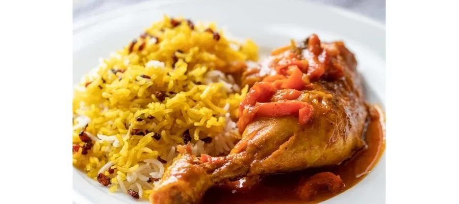 مراحل تهیه زرشک پلو با مرغ