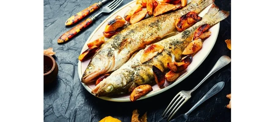 مراحل تهیه ماهی شکم پر جنوبی