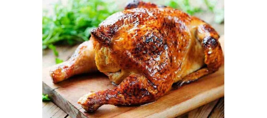 تنظیمات فر برای برشته کردن مرغ